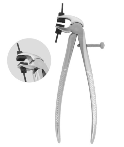 QCF012 Silikon Tutamaçlı Kron Pensi 16Cm