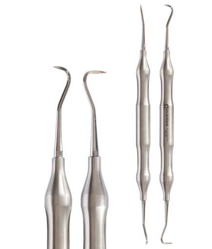 QUC3H051 Orak Skaler Küret Hygenist-Towner Fig. H5/33 17Cm