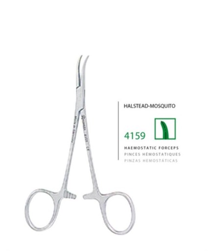 Kohler  Hemostat (Klemp) Halsted-Mosquito 14Cm - 4159