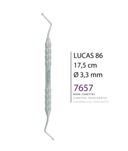 Kohler  Z Açılı Lucas Cerrahi Küret Lucas Fig- 86 - 7657