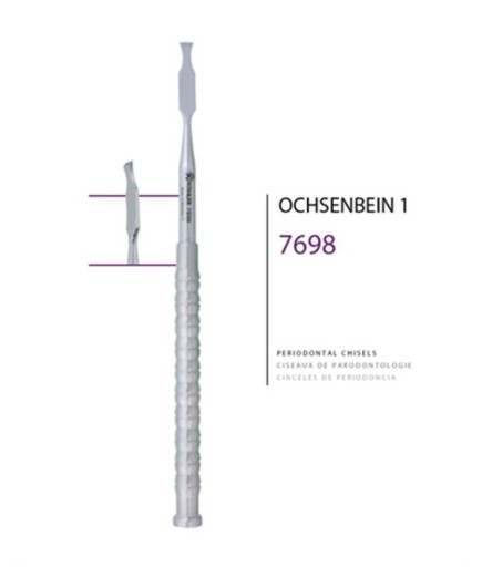 Kohler  Eğri Chisel Ochsenbein 1 16Cm - 7698