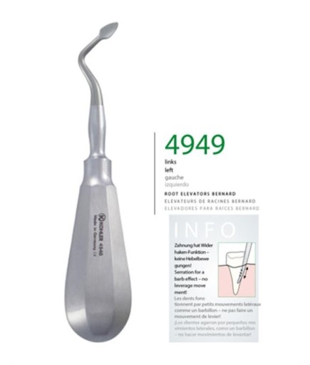 Kohler  Sol Ok Uçlu Elevatör Bernard - 4949
