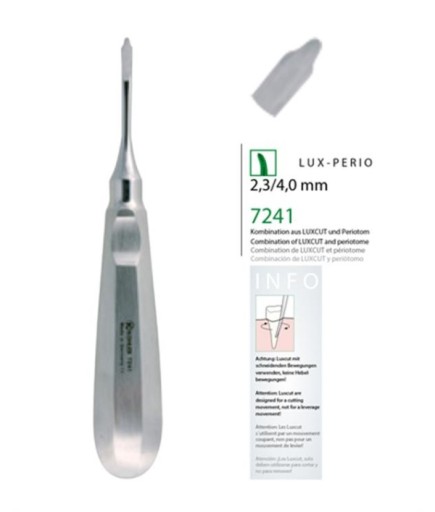 Kohler  Düz Lüxatör Elevatör LUX-PERIO 4 0-2 3 Mm - 7241