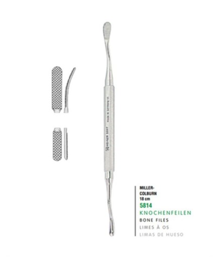 Kohler  Kemik Eğesi MILLER-COLBURN FIG-2 18Cm - 5814