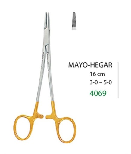 Kohler  Düz Makas Portegü Mayo-Hegar 16Cm - 4069