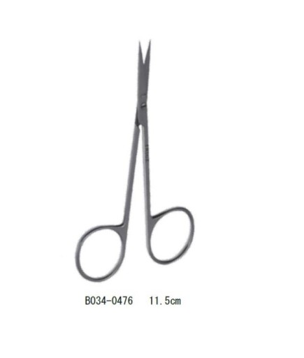 Queen+  Düz Cerrahi Makas Iris 11 5Cm - B034-0477