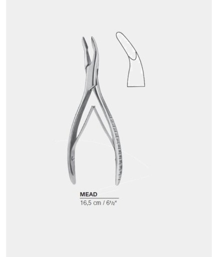 Queen+  Eğri Kemik Pensi MEAD 16 5Cm - 220-2631