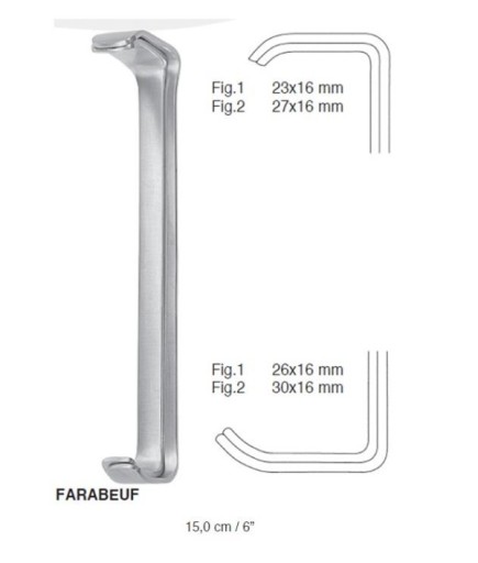 Queen+  Ekartör Farabeuf 16Mmx27mm 15Cm - 123-1508