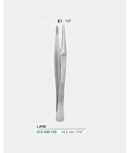 Queen+  Düz Dişli Penset LANE 14-5Cm - 013-330-145