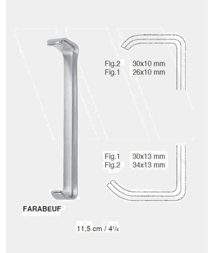 Queen+  Ekartör Farabeuf 10 5Mmx25 5Mm 12 5Cm - 123-1505