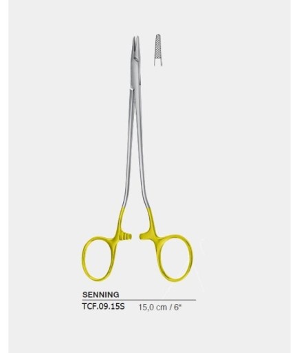 Queen+ TC Tungsten Carbide Düz Makas Portegü Schweden 15Cm - TCF.09.15S