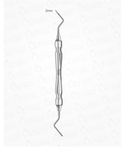 Queen  Sağ-Sol Apekso Heidbrink Elevatör Heidebrink 2Mm 20Cm - Q325-629