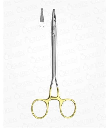 Queen TC Tungsten Carbide Düz Makas Portegü Schweden 15Cm - Q330-142