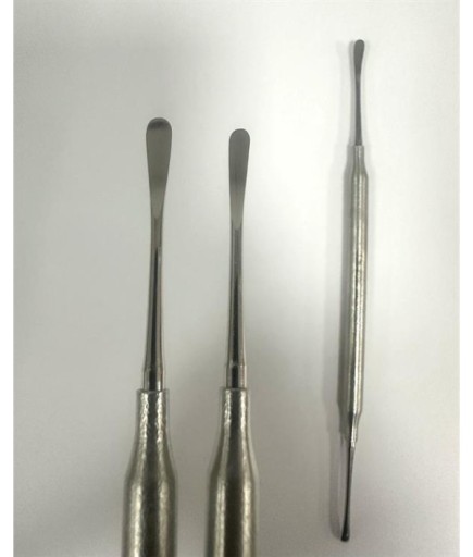 Savana  Doğrusal Oval-Oval Periost Elevatörü GOLDMAN-FOX 4Mm-3 Mm 19Cm - SRAS2H130