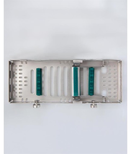Queen Silikon Tutamaçlı Sterilizasyon Kaseti 9Cm-20Cm-2-5Cm 4 Aletlik - QCAS028HALF