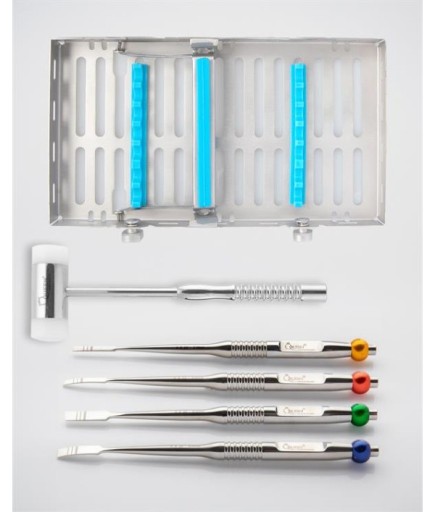 Queen  Chisel 3Mm-6Mm 17Cm 5 Parça-Kaset- SET00083