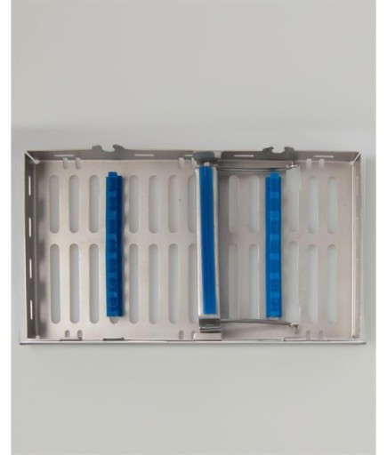 Queen Silikon Tutamaçlı Sterilizasyon Kaseti 12Cm-20Cm-2-5Cm 7 Aletlik - QCAS031HALF