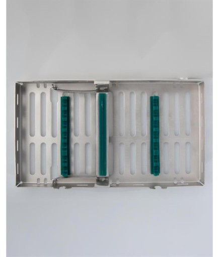 Queen Silikon Tutamaçlı Sterilizasyon Kaseti 12Cm-20Cm-2-5Cm 7 Aletlik - QCAS032HALF